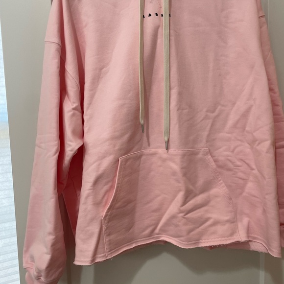 Marni logo-print cotton hoodie - Picture 4 of 8